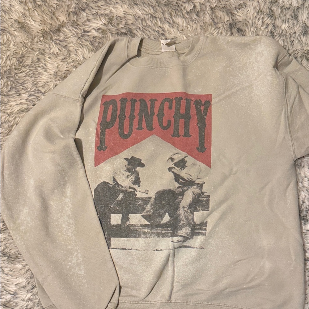 Graphic Women’s Sweater - Beige
